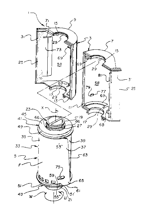 A single figure which represents the drawing illustrating the invention.